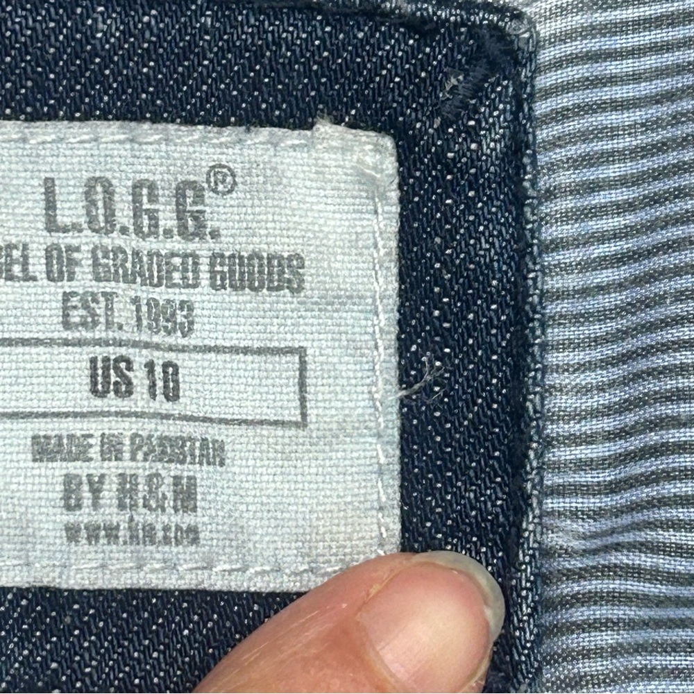 LOGG womens western Denim Vest - Picture 4 of 4
